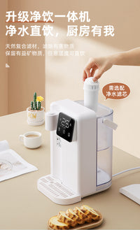 即热饮水机家用台式速热直饮机小型桌面茶吧机110V饮水机一件起批 国标