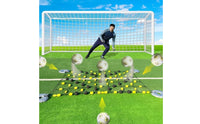 Soccer Rebounder Freestanding Soccer Deflection Training Frame Stable Training Gear for Goalkeepers
