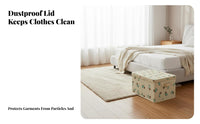 foldable Framed Box Large Capacity Stackable Frame container Foldable for Under Bed