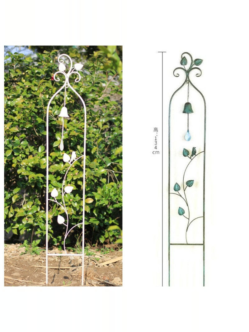 European Style Distressed Iron Garden Climbing Frame for Plants