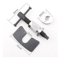 3 Pieces Universal Compatibility Disc Brake Pad Replacement Kit Heavy Duty Caliper Wind Back Tool Set Effort Saving for Mechanics, Garage