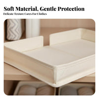 Stackable Pull-slide-out container Drawer design Stackable Shelf container Space Saving for Renters