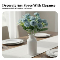 Korean Design Carnation Spray Realistic Appearance Artificial Carnation Spray