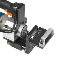 2-in-1 Slotting Bracket Trimmer Linear Rail Slotting Machine Side Hole Invisible Fastener Wardrobe Cabinet Panel Woodworking Tool