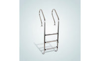 Stainless Steel Pool Ladder Polished Swimming Pool Ladder Anti-Slip for in-Ground Pools