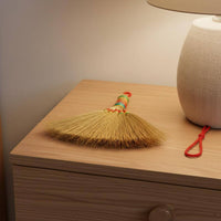 Chinese Style Broom Pendant Handmade Broom Hanging Ornament Festive Home Decoration