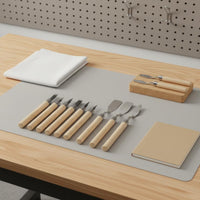9 Pieces Linoleum Carving Kit Precision Block Printing Tool Set