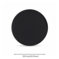 Mesh Drum Head with Metal Hoop Quiet Practice Mesh Drum Head Low-Noise Silent Drumhead for Apartment