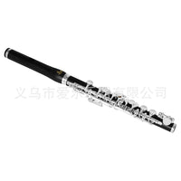 SLADE Ebony Piccolo with Silver-Plated Keys, C Tuning, Professional