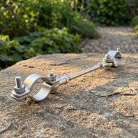Cart Connector Clampwagon Coupler Adjustable Connector with Clamps for Handymen, Gardeners, Camping
