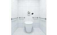 Water-Saving Touchless Squat Toilet Flusher Long-Lasting Brass Body Sensor Flush Valve Automatic Toilet Flusher for Public Restroom, Commercial Building