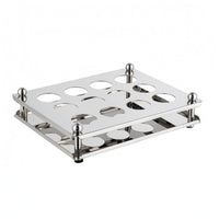Perforated Liquor Glass Rack Corner Posts Liquor Glass Rack Long-Lasting