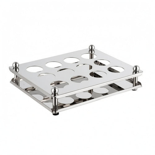 Perforated Liquor Glass Rack Corner Posts Liquor Glass Rack Long-Lasting