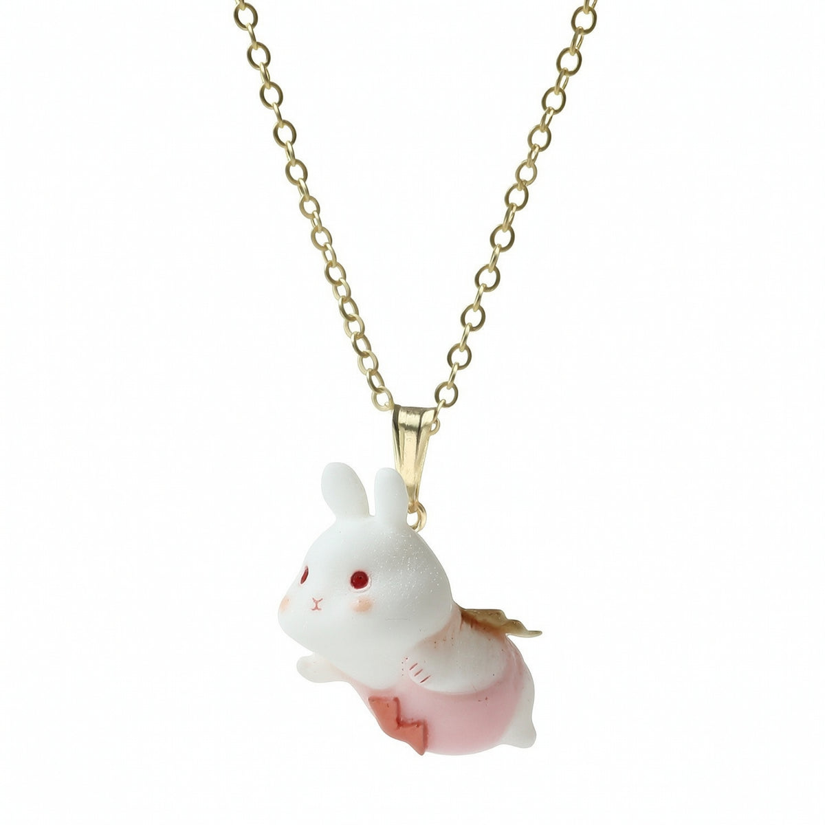Hare Necklace Dainty Bunny Necklace Cute Jewelry for Women, Girls