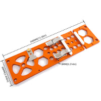 木工角挡90度直角导板圆锯轨道铝合金木工角定位工具