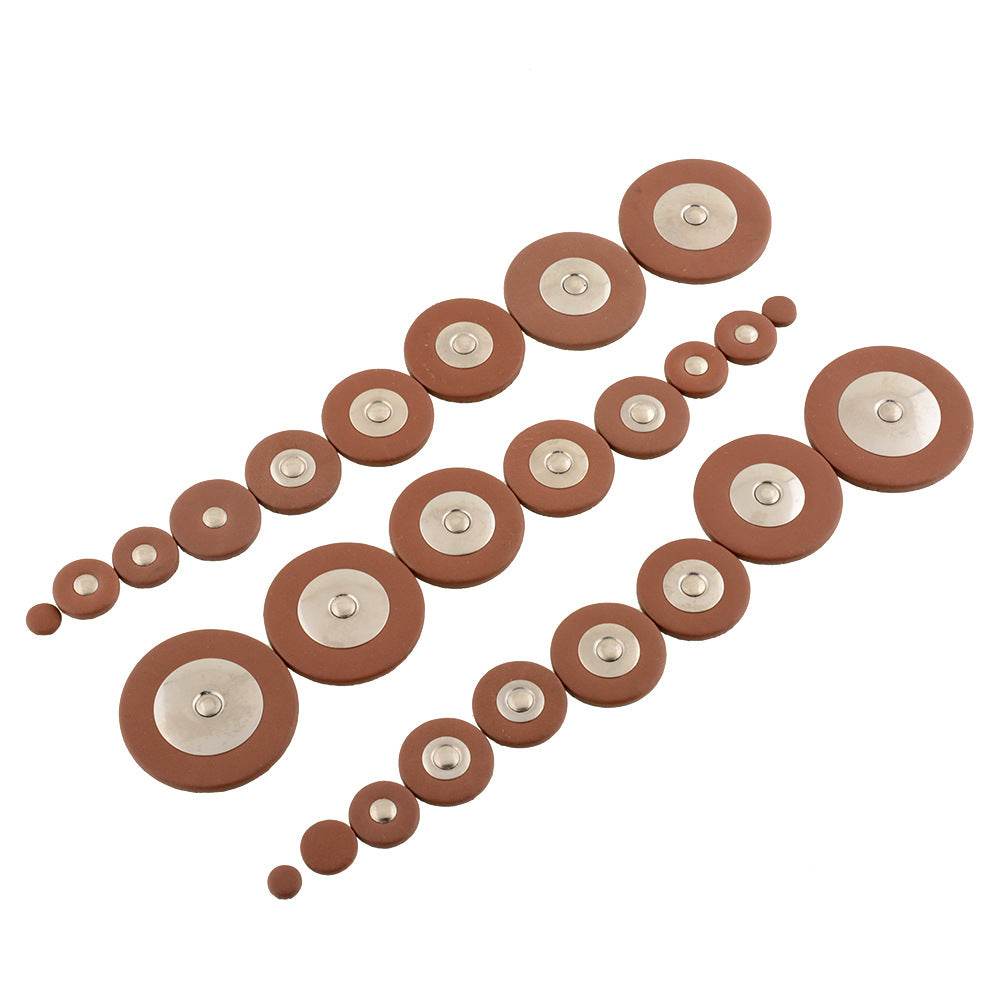 BONAWEI Sheepskin Saxophone Pads for Soprano, Alto, and Tenor Saxophones (Model 802)