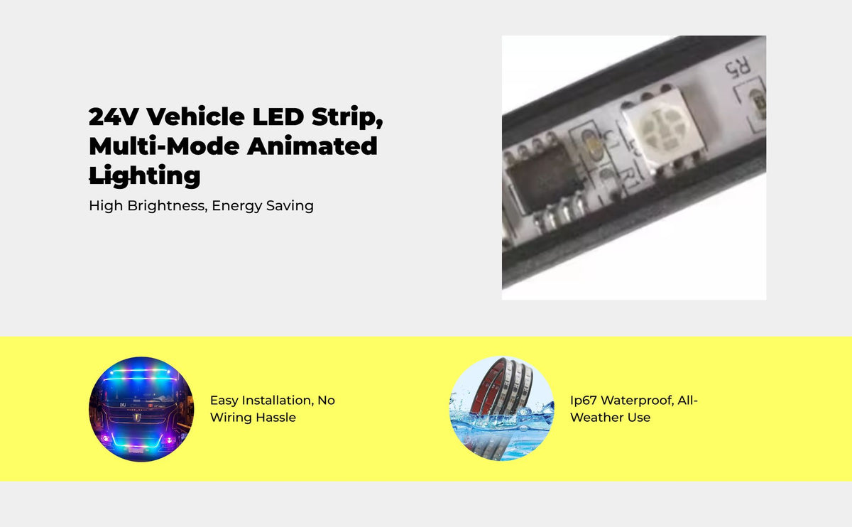 Waterproof LED grille light