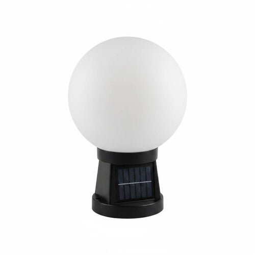 Solar Post Cap Light Energy Saving Outdoor Lighting Daytime Charging for Yard