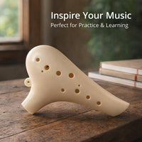 12 Hole Alto, Beginner Ocarina Alto C with Music Score, Ocarina Alto C Gift for Music Lovers, Scratc - Image 3