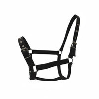 Adjustable Horse Halter Easy to Use Nylon Horse Halter Animal Tack for Riding, Training
