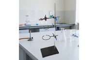 Iron Stand with Rings Retort Support Stand with Clamps Metalware Set Heavy Duty for Teachers