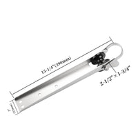 Stainless Steel Anchor Roller Bracket Flat Arm Marine Straightforward Installation