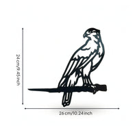 Metal Silhouette Flat Cutout Metal Garden Decor Outdoor for Yard, Gardeners