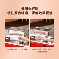 Insulated Food Container with Dividers for Commercial Use