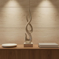 Abstract Sculpture Elegant Accent House Decoration for Office, Entryway