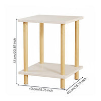 Water Dispenser Simple to Assemble Assembly Water Chiller Table Sturdy 2-Tier Side Table for Living Room