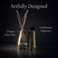 Silent Story Reed Diffuser Set, Bright Green + Gift Dragon Willow Scent