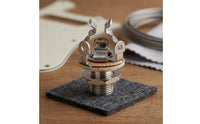 Threaded Panel Mount Audio Connector Socket Hex Nut 6.5 Mm Audio Output Connector Copper Contact Stereo Solder Socket Washer
