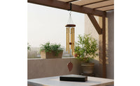Wind Tuned Wind Instrument Melodious Sound Metal Tube Wind Tuned Wind Instrument Outdoor Decor Long-Lasting Construction Musical