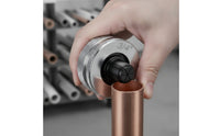 Knurled Pipe Expander Head Non-Slip Expander Head Compact Tube Expansion Tool Accurate for HVAC Technicians, Plumbers, Plumbing