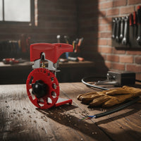 Manual Wire with Wheel Compact for Workshop, Repair Bench, DIYers