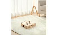 Cat Puzzle Box Solid Wood Wooden Cat Puzzle Sturdy for Indoor Cats