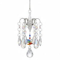 Chandelier Crystal Ornament Rainbow Reflection Room Decor Faceted
