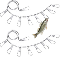 Anti-Tangle Fish Stringer Clip with Yellow Duck Float