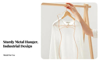 Electroplated Finish Swimsuit Display Hanger Versatile Metal Bikini Hanger Space-Saving for Boutique Owners, Retailers, Showroom