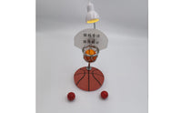 Basketball Hoop Ornament Lightweight Mini Basketball Hoop with Light Toy for Office