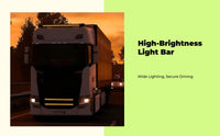 Waterproof yellow light strip for SUV