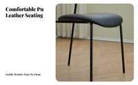 Vintage Aesthetic Retro Industrial Stool Minimalist Design Dining Chair Rustic Look Household Furniture Ergonomic Backrest for Homeowners, Interior Decorators, Business Owners, Study Room, Home Office, Restaurant, Coffee Shop