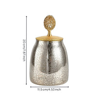 Storage Jar with Tree Finial Subtle for Living Room, Collectors