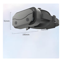 Smartphone 360-Degree Digital Viewing Headset Adjustable 360-Degree Digital Viewing Headset with Strap Ventilated for Movie Lovers