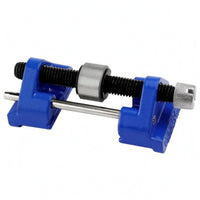 Threaded Adjustment Blade Sharpening Guide Knurled Knob Blade Honing Guide Roller Design Plane Blade Sharpening Jig Blue Body