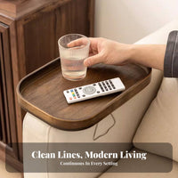 attachon Armrest Tray Foldable attachon Couch holder Anti-Slip Grip for Seniors
