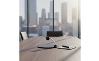 Desktop Display Stand Rotatable Display Stand with Swivel Mount Metal Stable for Home Theater, Office