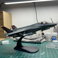 1/72 Scale F-35A Model Pre-Assembled F-35A Fighter Jet Model Collectible Quality 1/72 Scale Diecast Airplane for Enthusiasts, Hobbyists