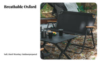 Two-Person Folding Bench Foldable Camping Chair Lightweight for Campers, Couples