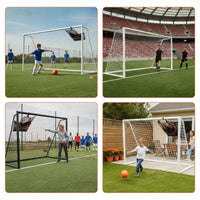 Soccer Goal Target Net Compact Soccer Goal Net with Target Sturdy for Striking Practice